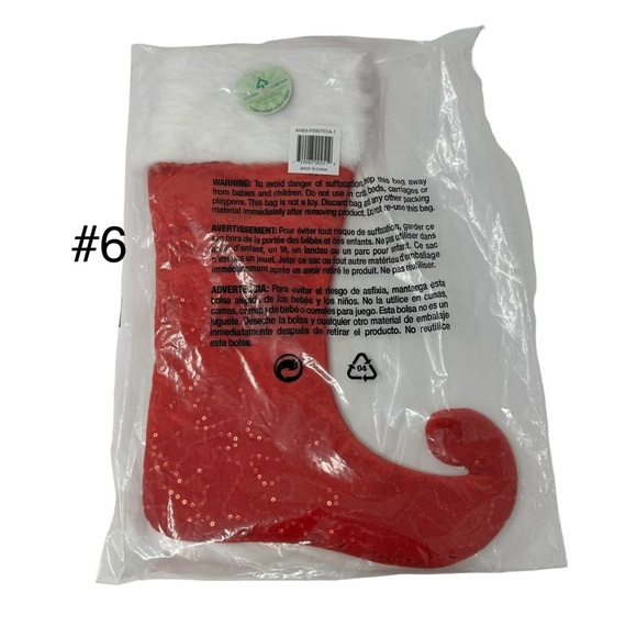 Assorted Christmas Stocking Decorations (See inside for variations) - Picture 6 of 15